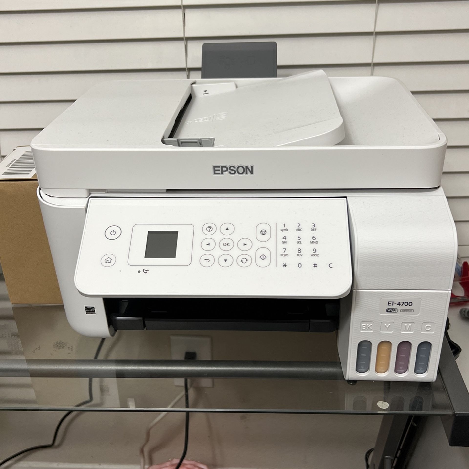 Epson Printer With Sublimation Ink In It Works Great