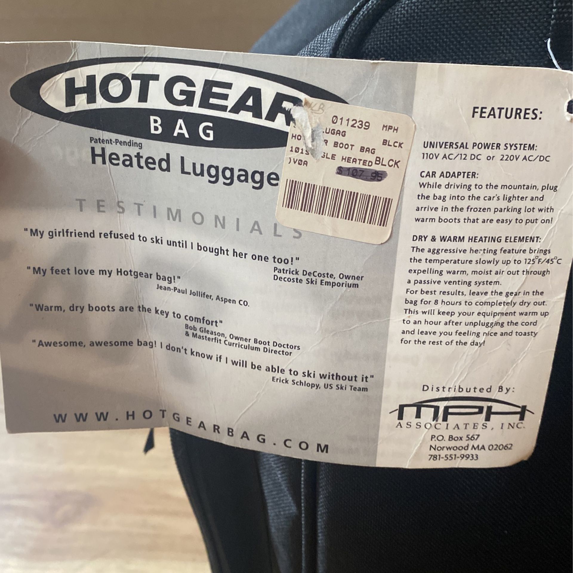 HotGear Bag - New, Never Used 