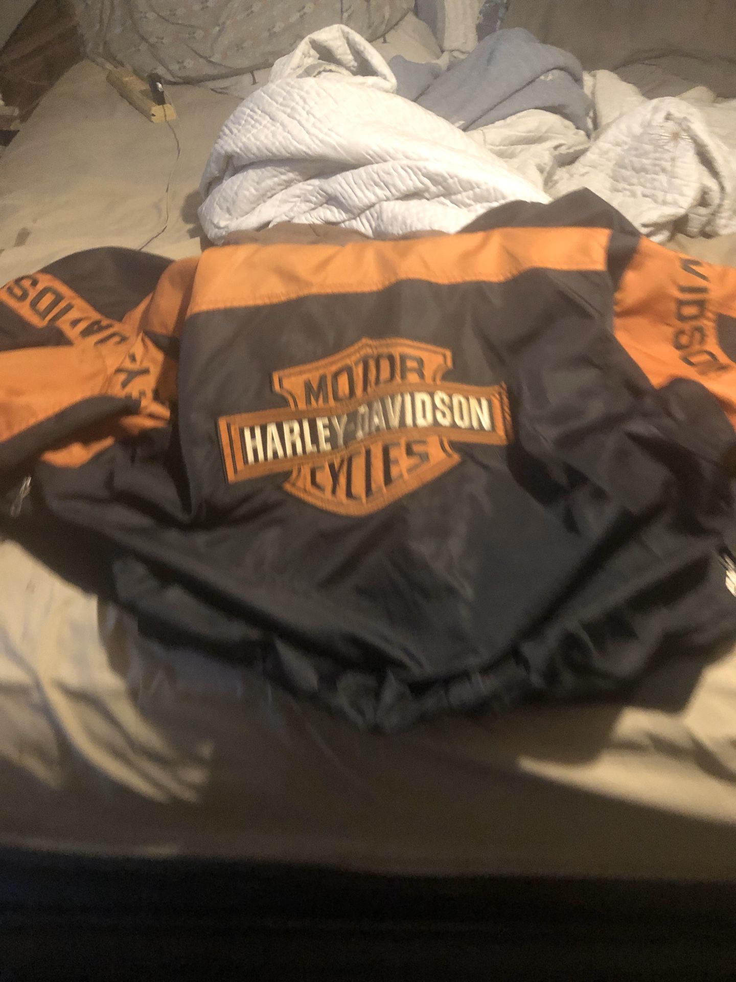 Harley Davidson biker jacket great condition