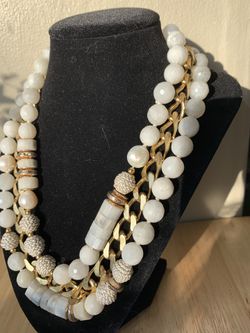 Akola triple strand necklace Thumbnail