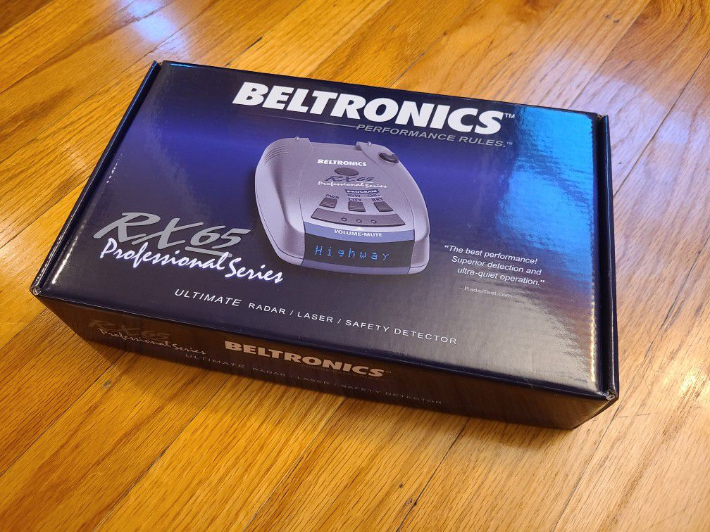 beltronics rx65 firmware versions
