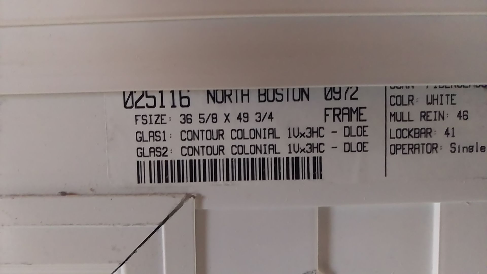 Window brand new