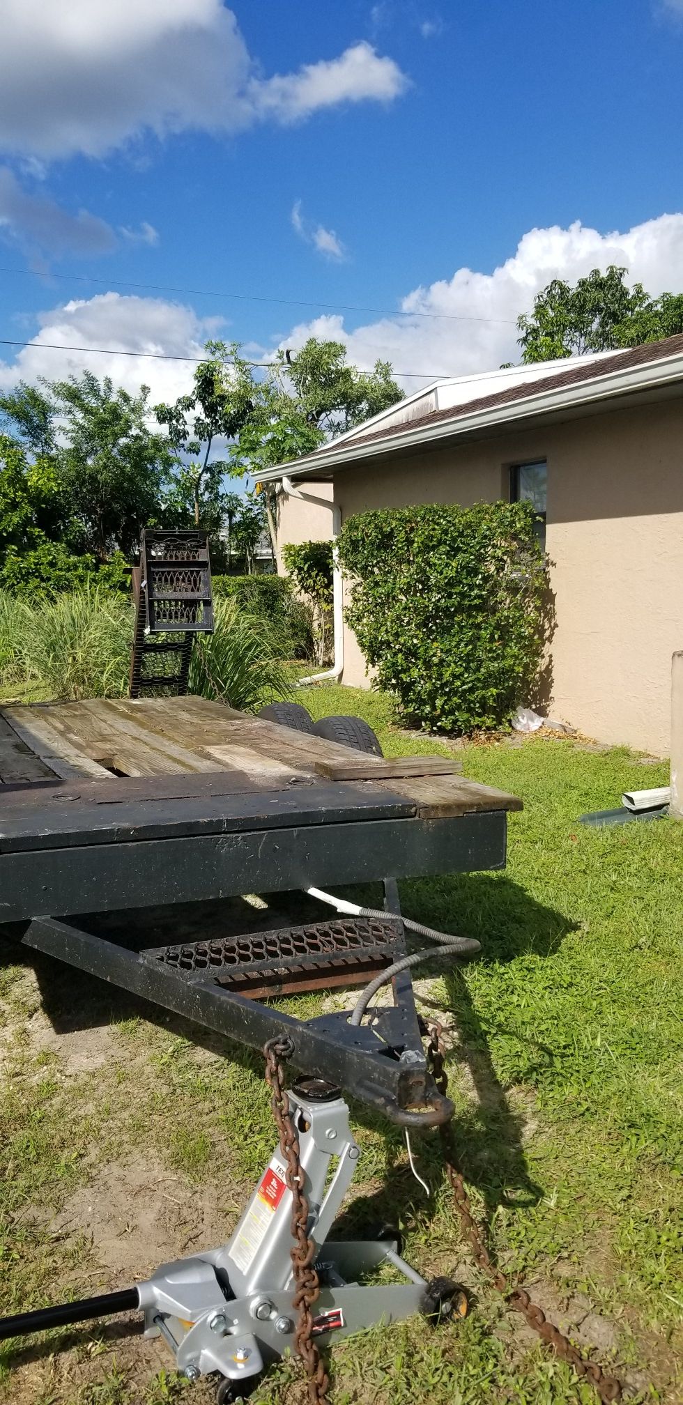 6x14 heavy duty double axle trailer (obo)