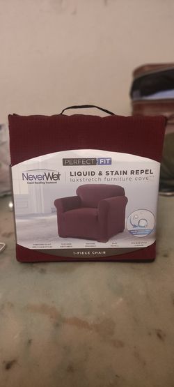 Perfect Fit Never Wet 1 Piece Chair Slip Cover  Thumbnail