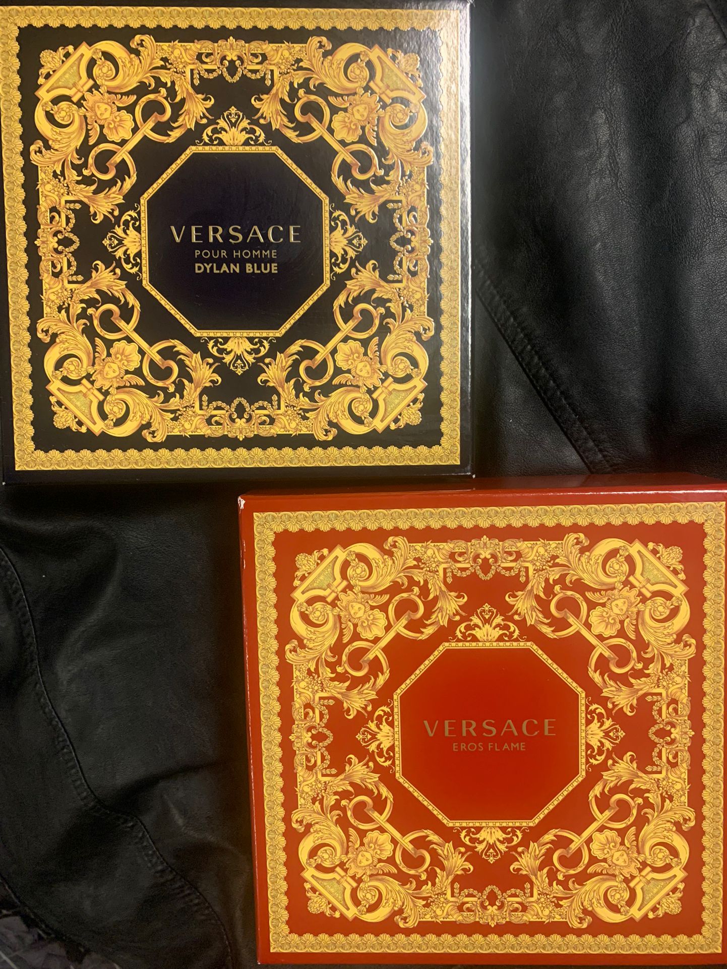 Versace Men Cologne 2pc Gift Set in Eros Flame (cologne & body wash)