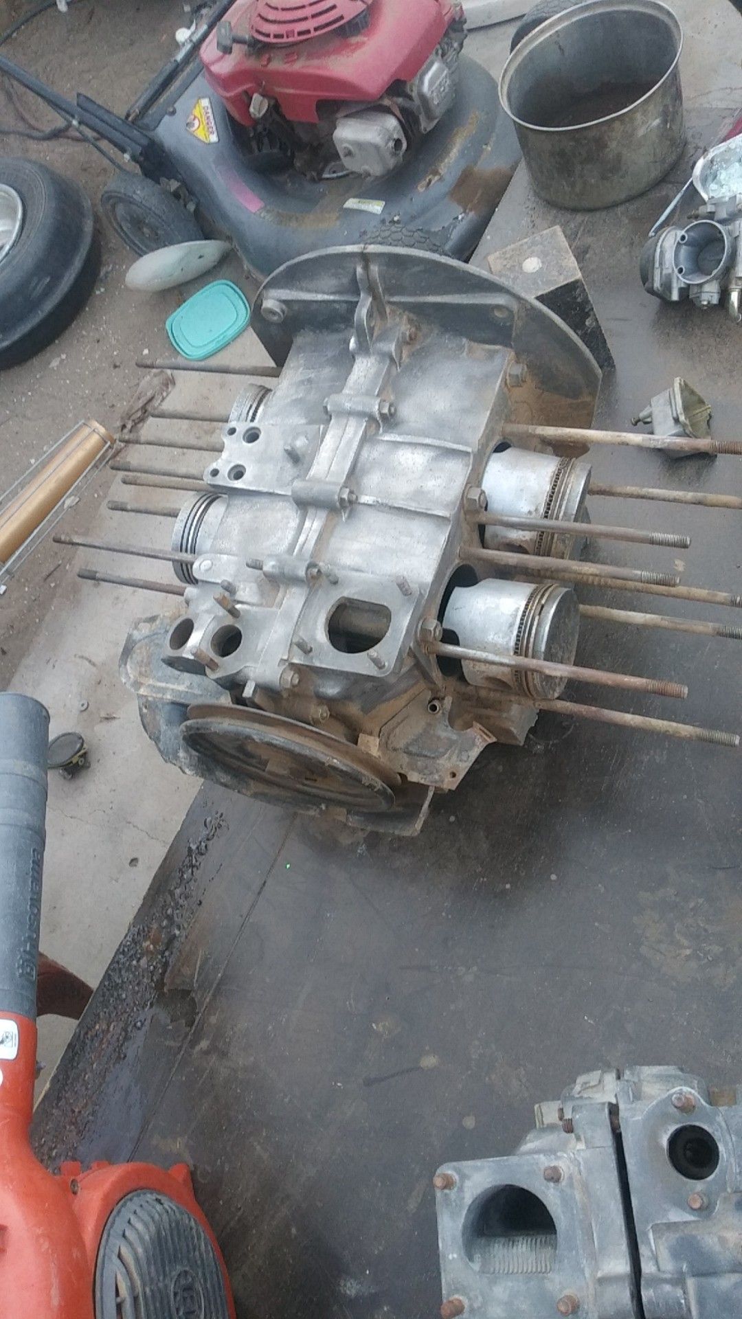 Volkswagen motor 1600 cc