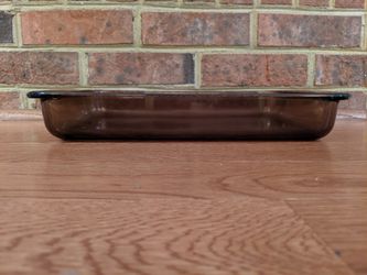 Vintage Amber Glass Pyrex 233-N Thumbnail