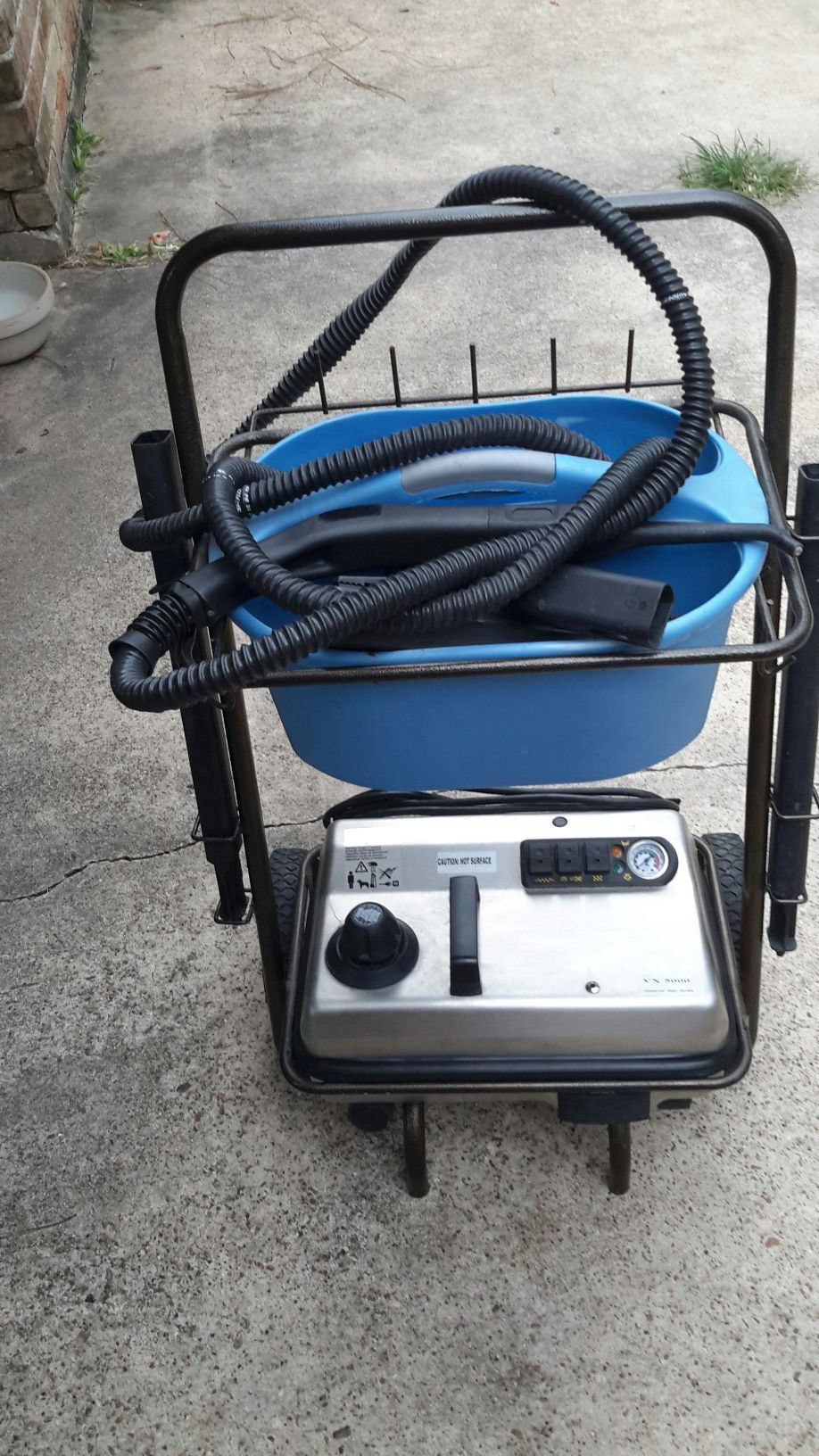 Used vx5000 steam cleaner with cart for Sale in The Woodlands, TX OfferUp
