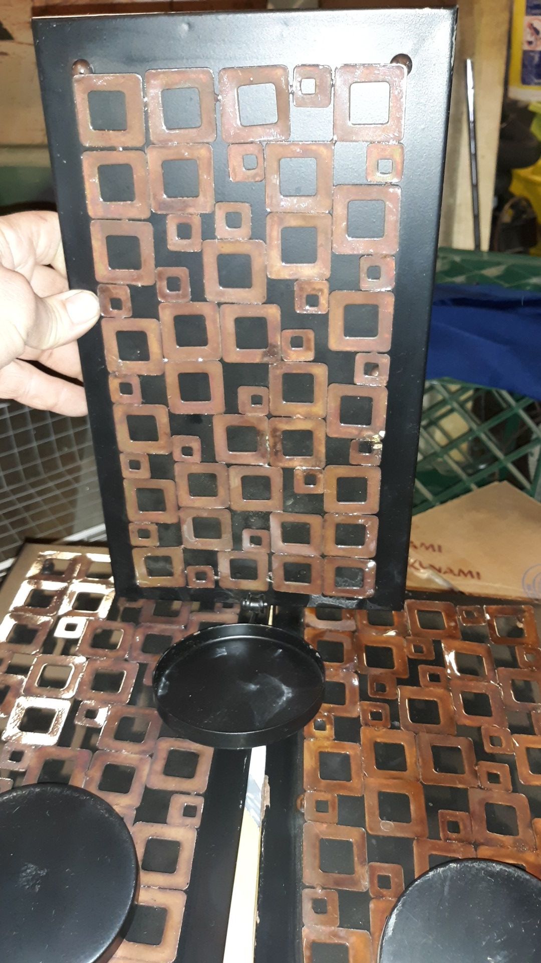Modern candle holder decorations