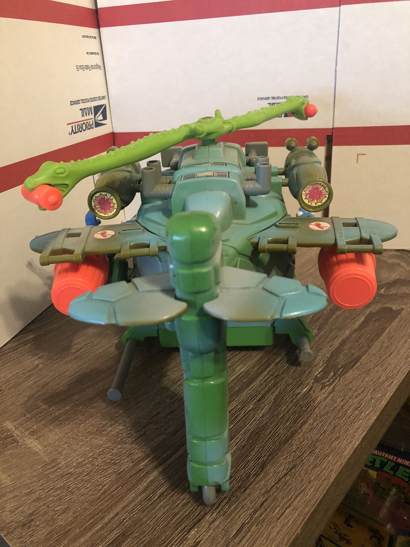 TMNT 1990 COMPLETE Turtle Copter