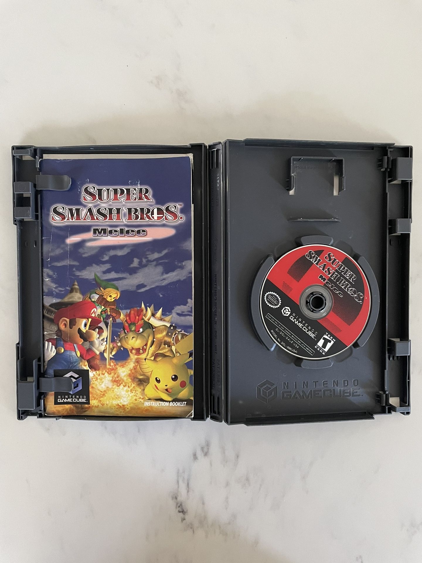 Luigis Mansion & Super Smash Bros Nintendo Gamecube GAMES