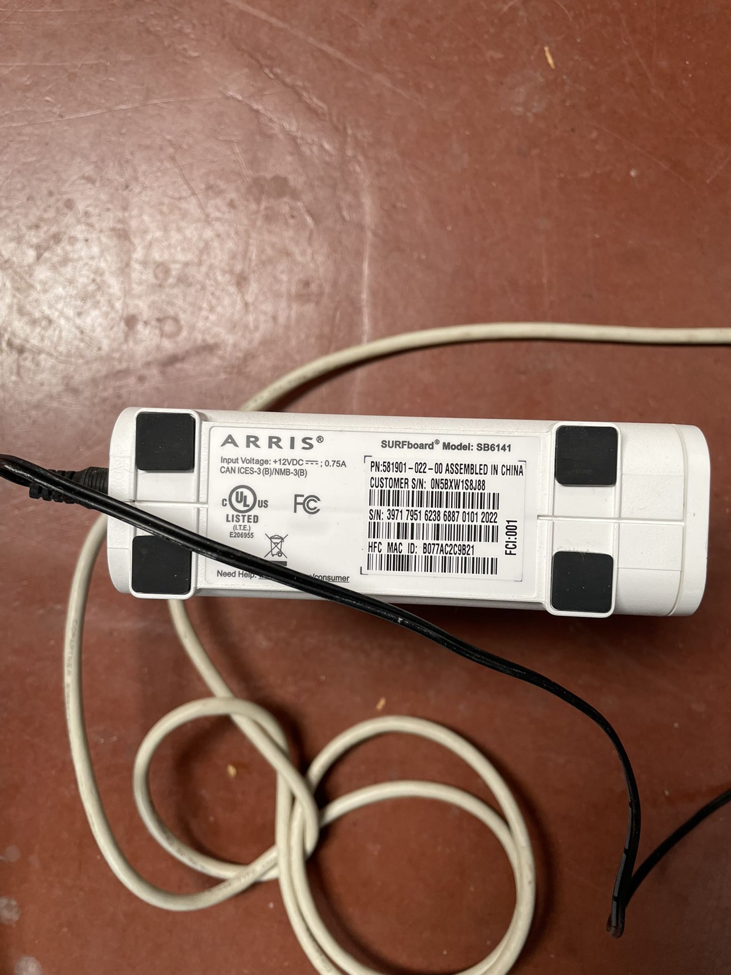 Arris sb6142 cable modem Comcast comparable