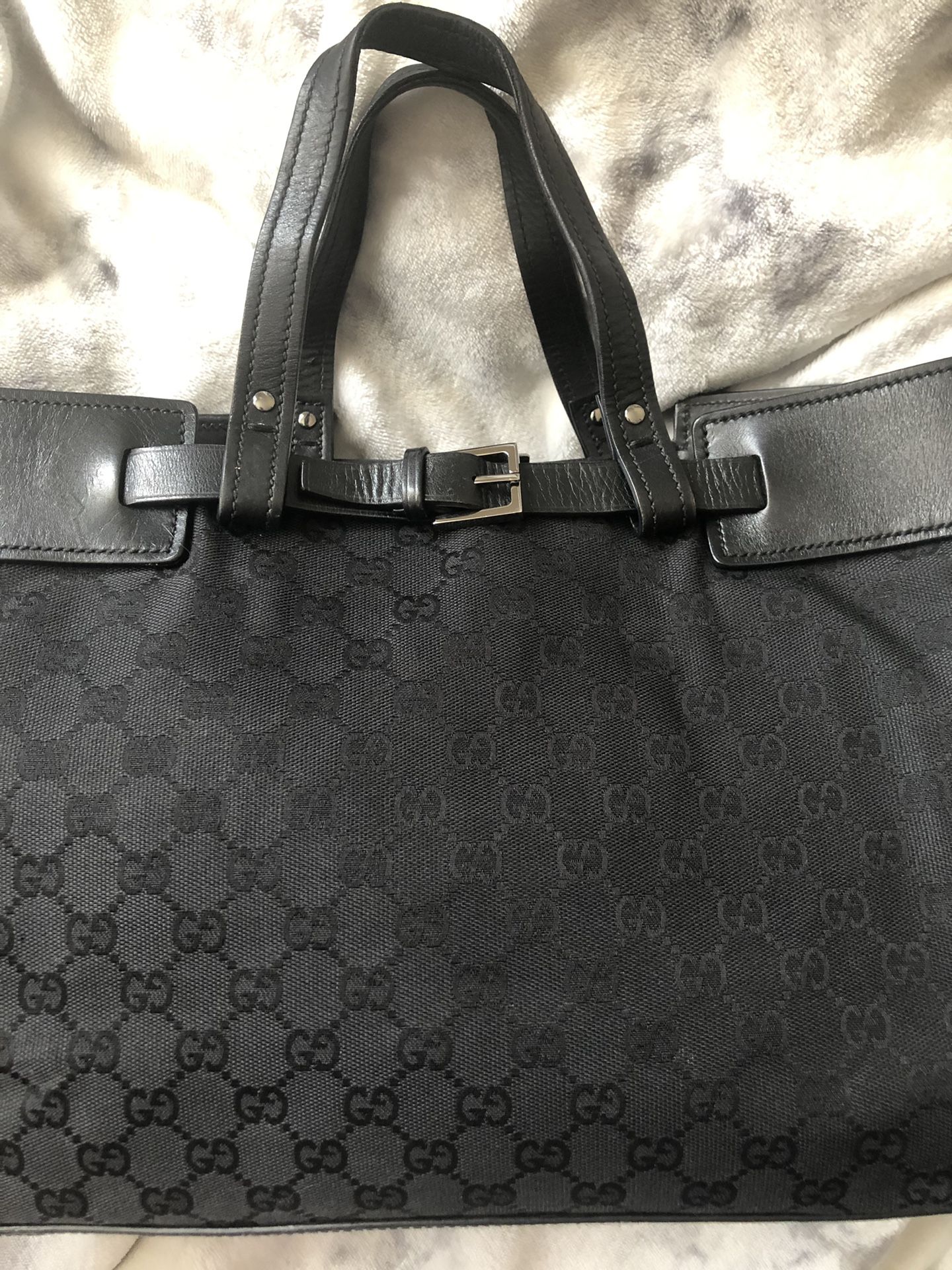 Gucci GG monogram canvas tote