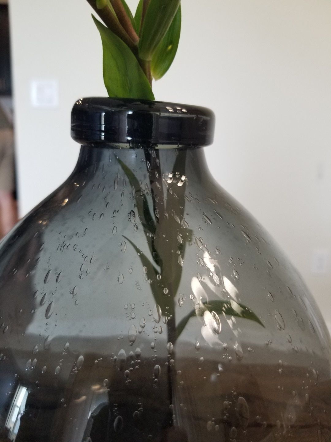 Blue-Gray Flower Vase
