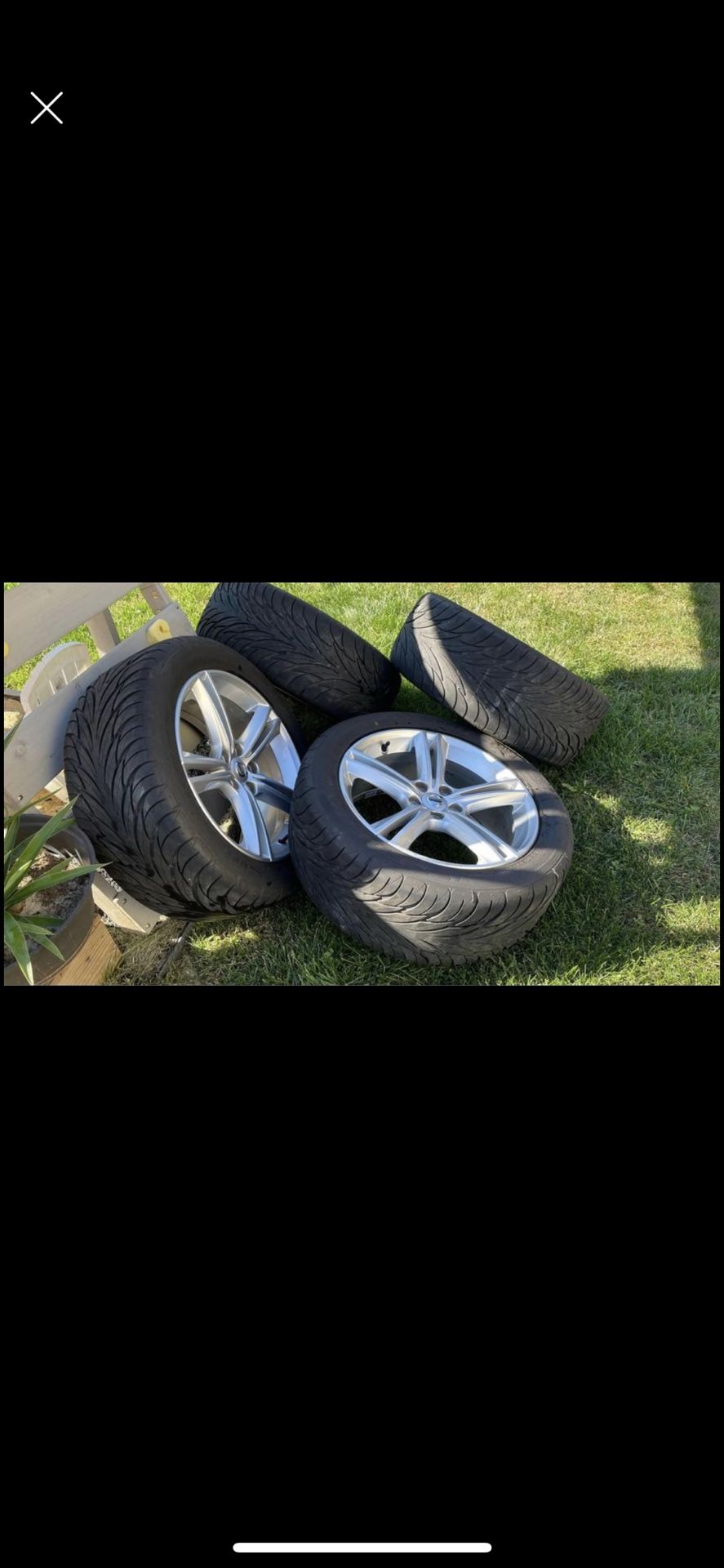 4 Volvo 18” Wheels 4 Federal Tires Package