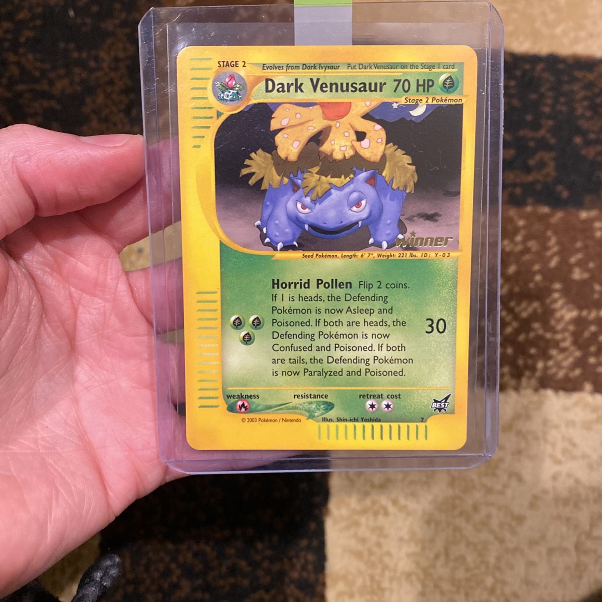 dark venusaur card