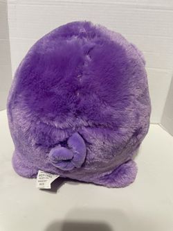 Purple Piggy Bank Stuffed Animal Plush Pig FAB NY Thumbnail