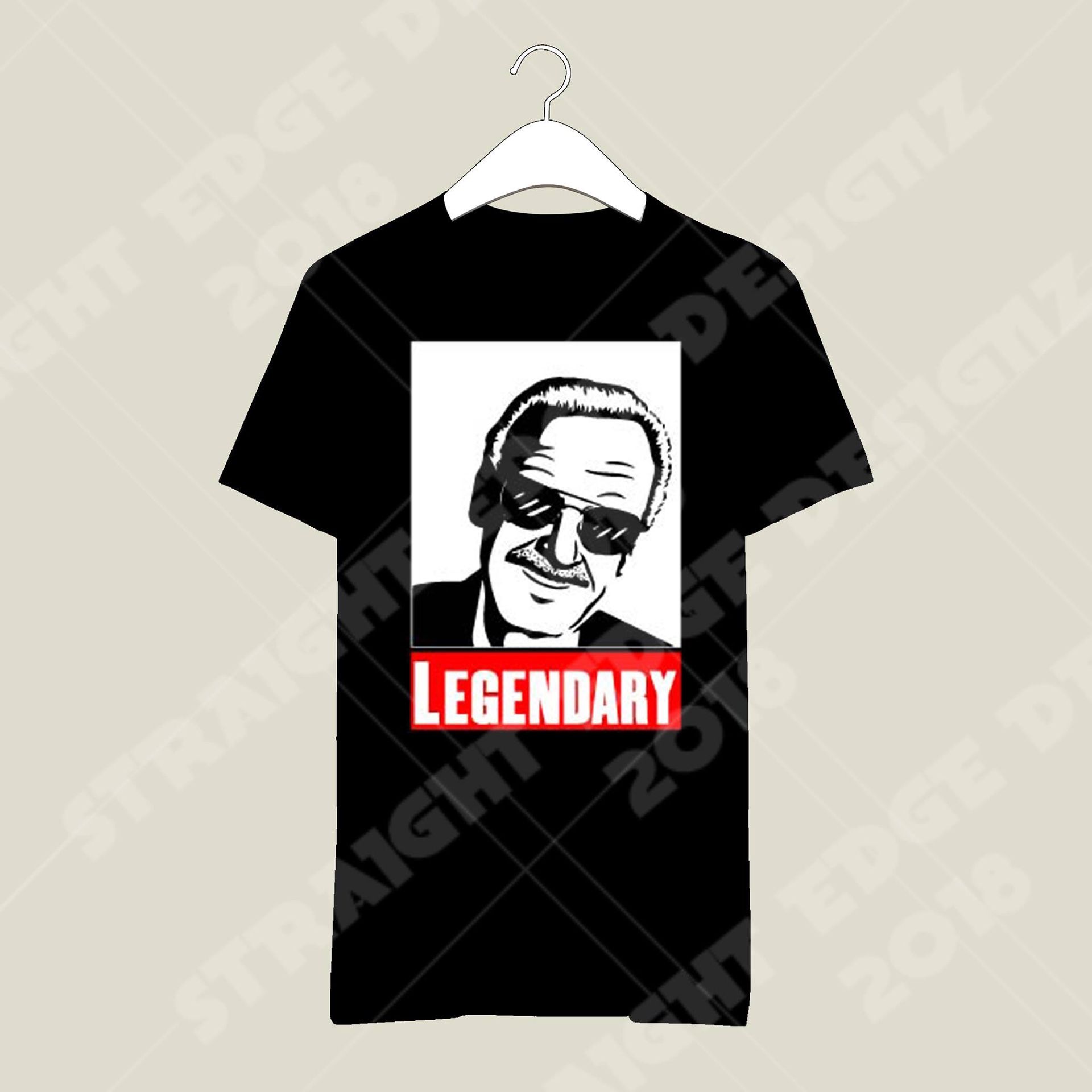 Custom made Stan lee tribute shirt