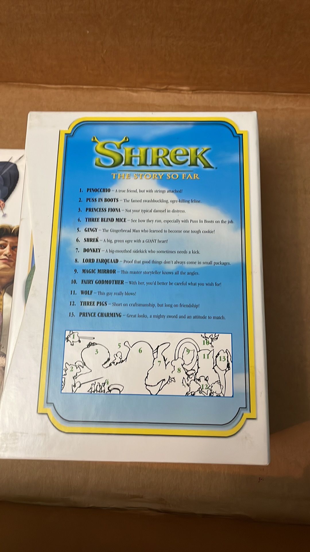 Shrek DVDs