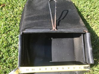 Lawn mower bag, hooks are 12 in. Apart Thumbnail