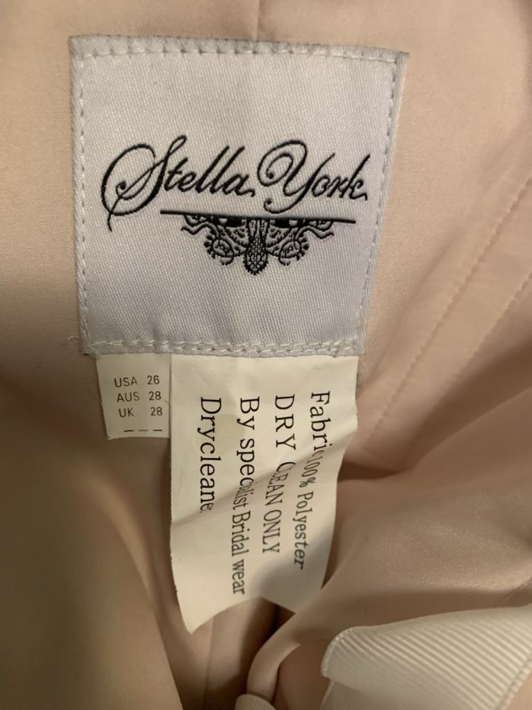 Stella York Wedding Dress Size 26