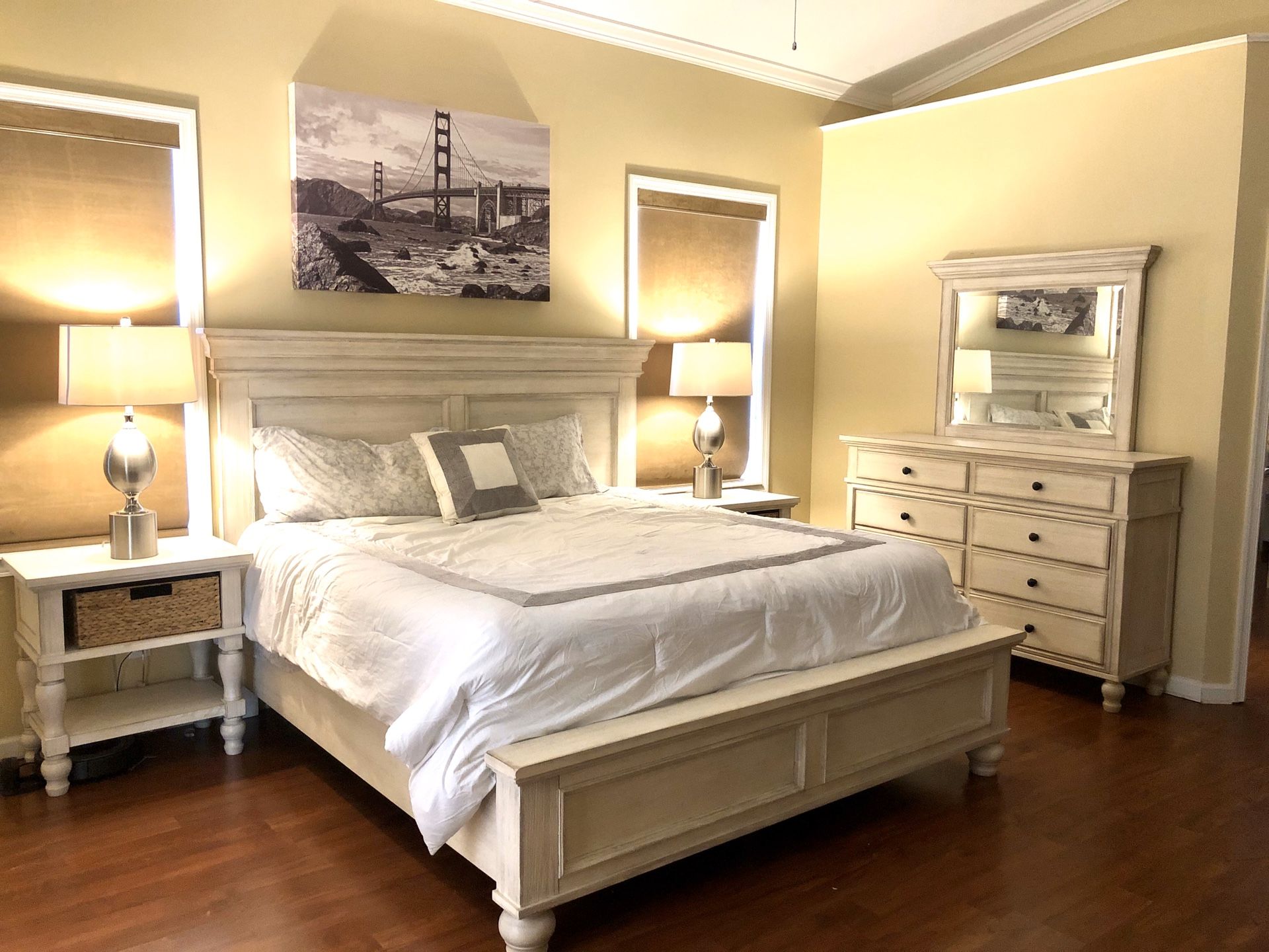 Ashley Furniture Marsilona Full King Bedroom Set for Sale in Miramar
