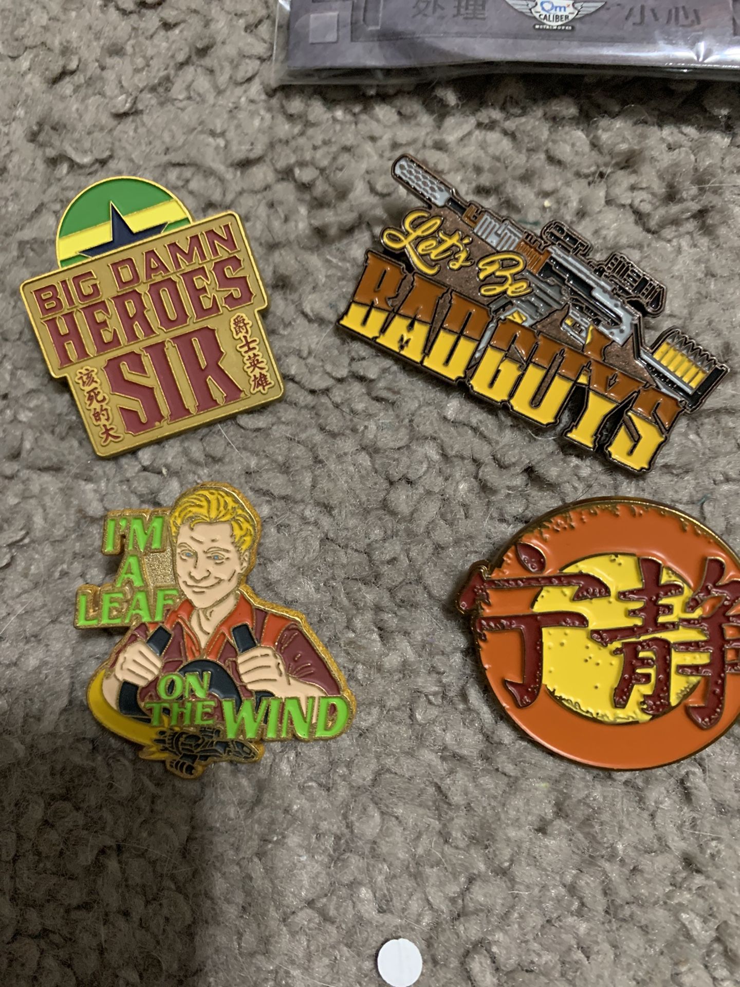 Lot Of Firefly Branded Pins