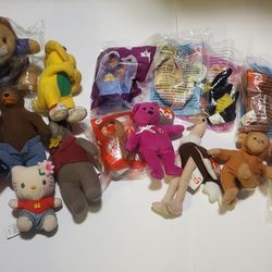Random lot Of Animal Plush Toys  Thumbnail