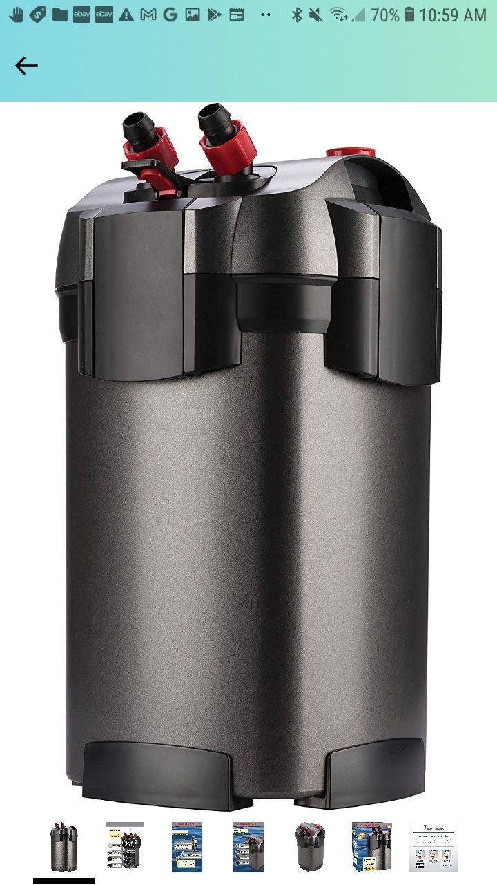 Marineland Magniflow Canister Filter for Aquariums, Fast Maintenance
