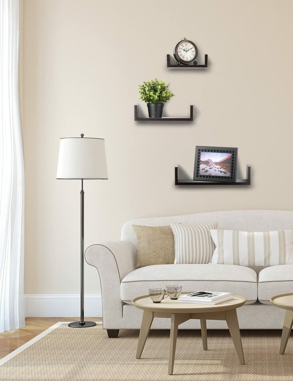 Floating Shelves Set of 3 Wall Shelves