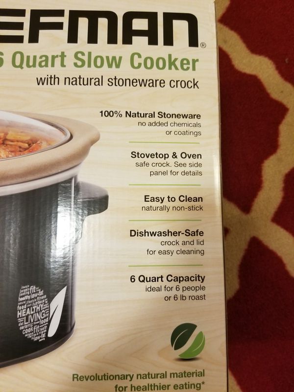 Chefman 6Qt Slow Cooker