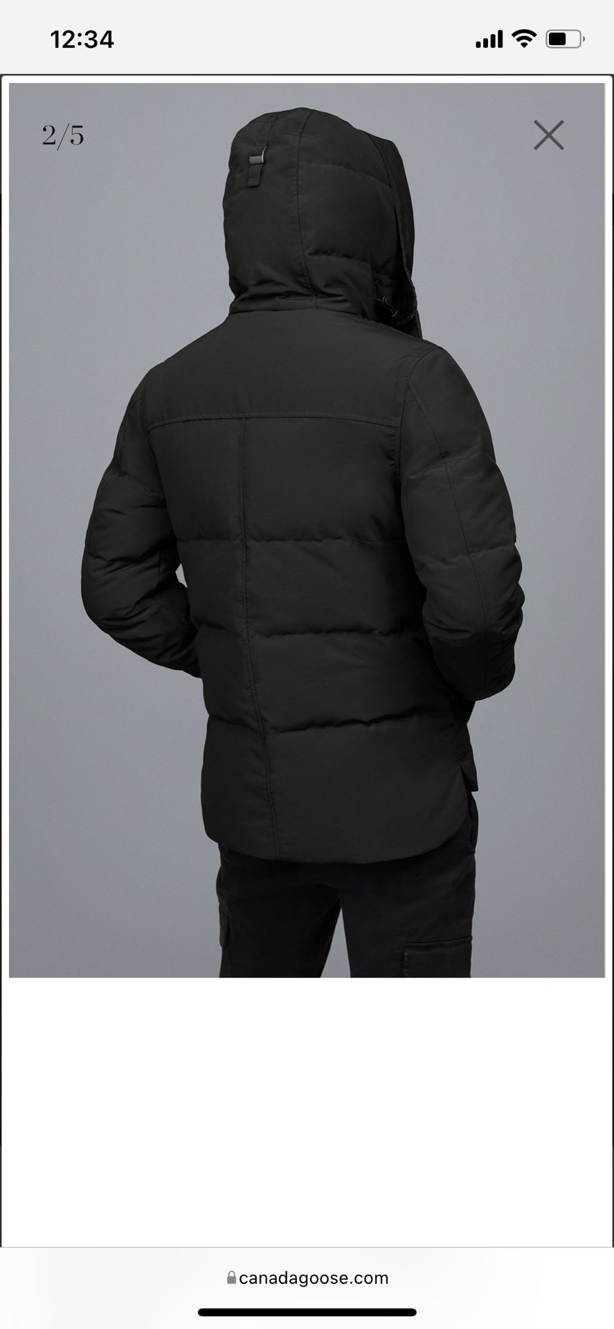 Canada Goose MacMillan Parka Black Label Jacket Men. XL. Brand New, With Tags