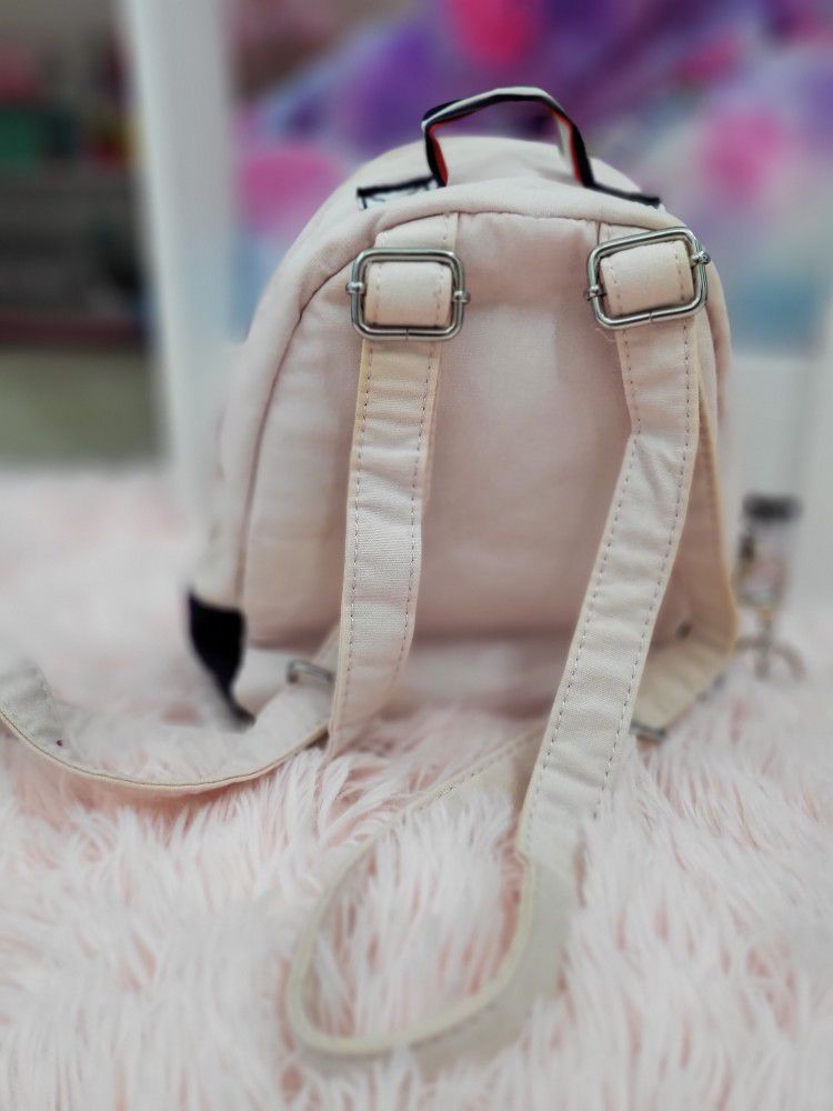 Tommy Hilfiger pink backpack