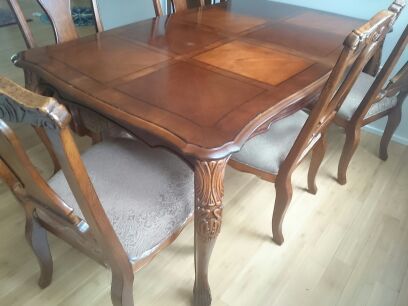 Dining Table Clear Tuff By Ashley, Offerup Dining Table