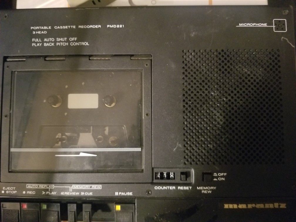 Marantz Portable Cassette Recorder