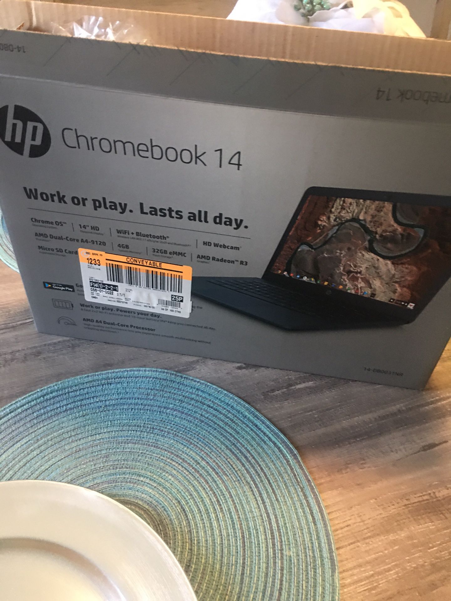 HP Chrome Laptop