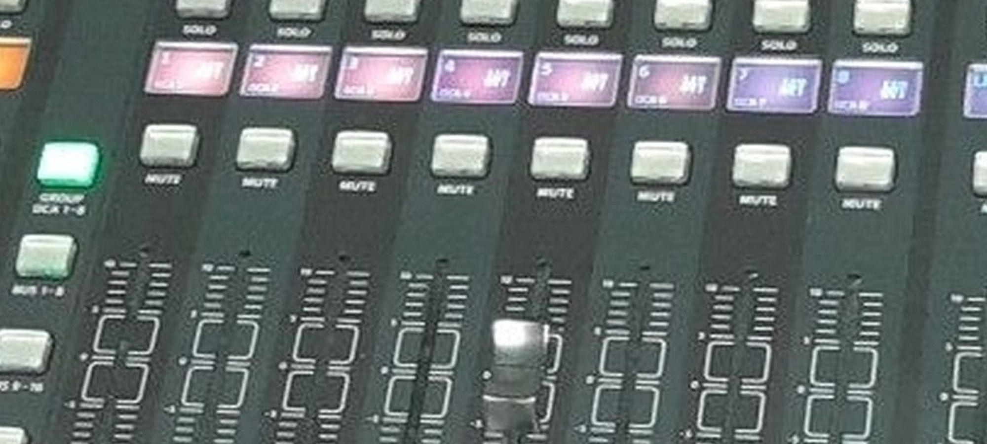 Behringer X32 Digital Mixing Console Track Board