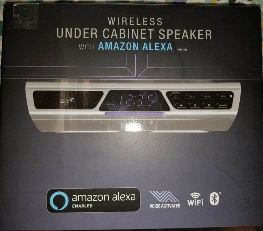 iLive Wireless Under Cabinet Speaker w/ Alexa