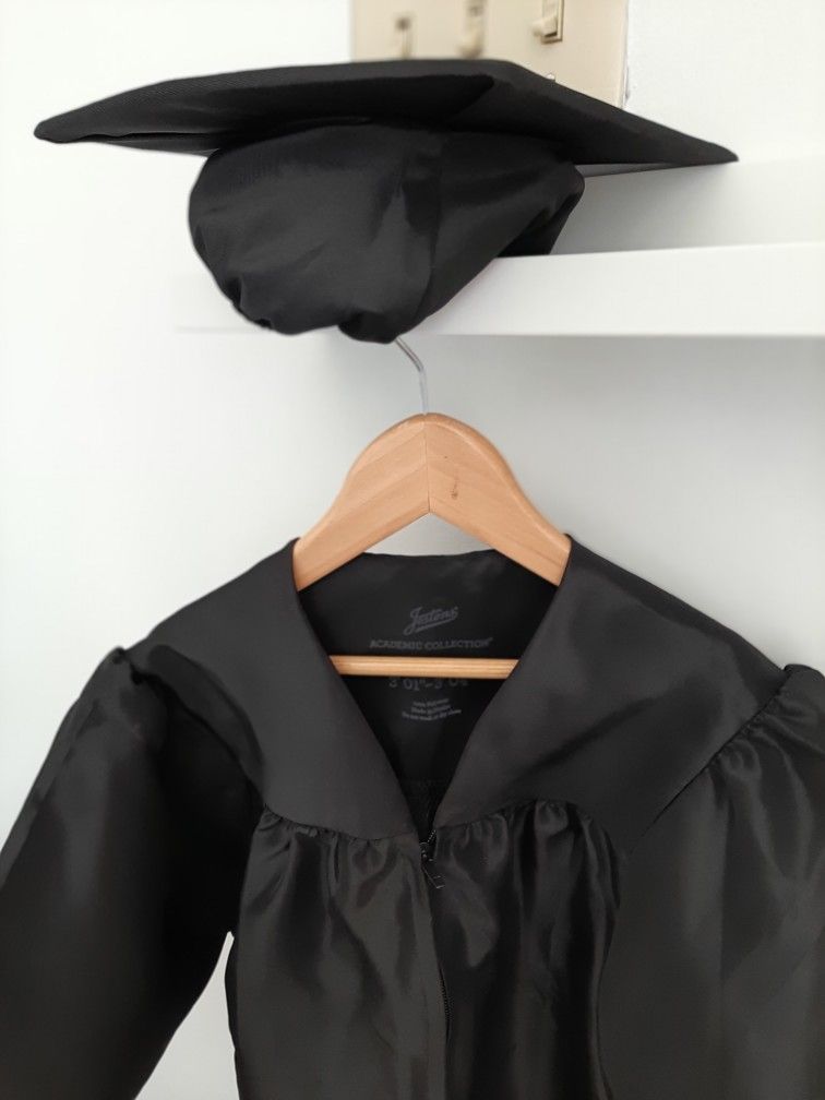 Graduation Cap and Gown, X-Small