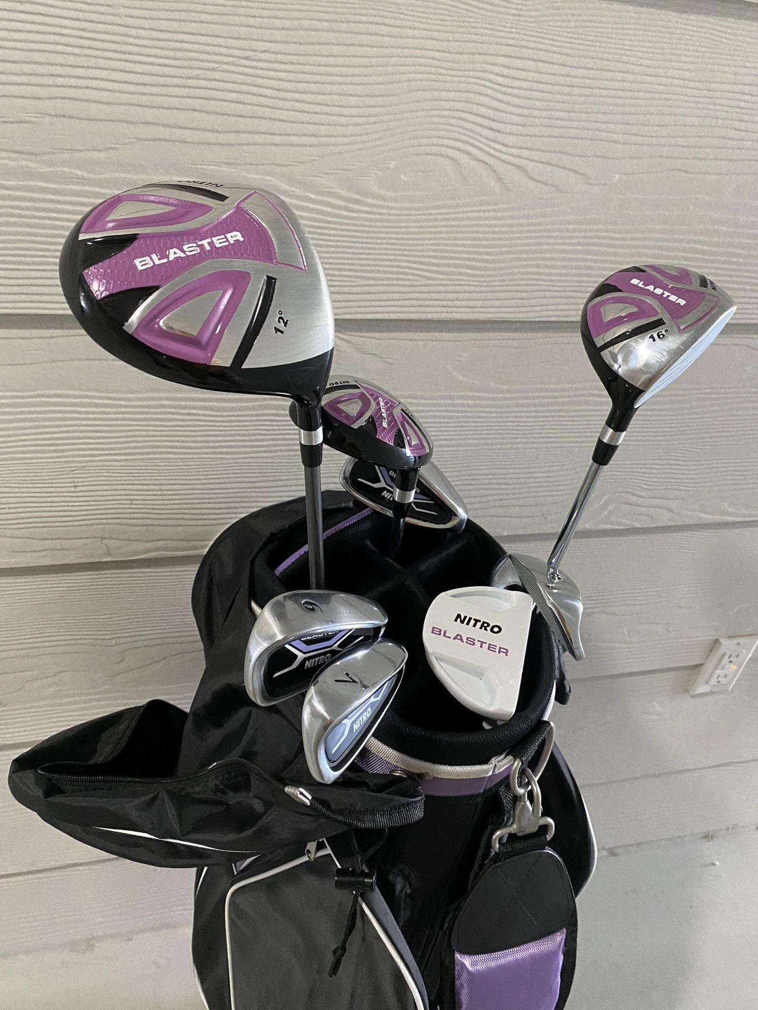 Nitro Golf Club Complete Set, Ladies, 13Piece, RightHanded for Sale