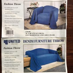 Denim Fabric / Furniture Covers  Thumbnail