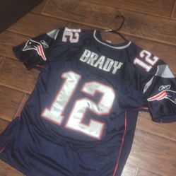 Tom Brady Patriots NFL Football Jersey Reebok Thumbnail