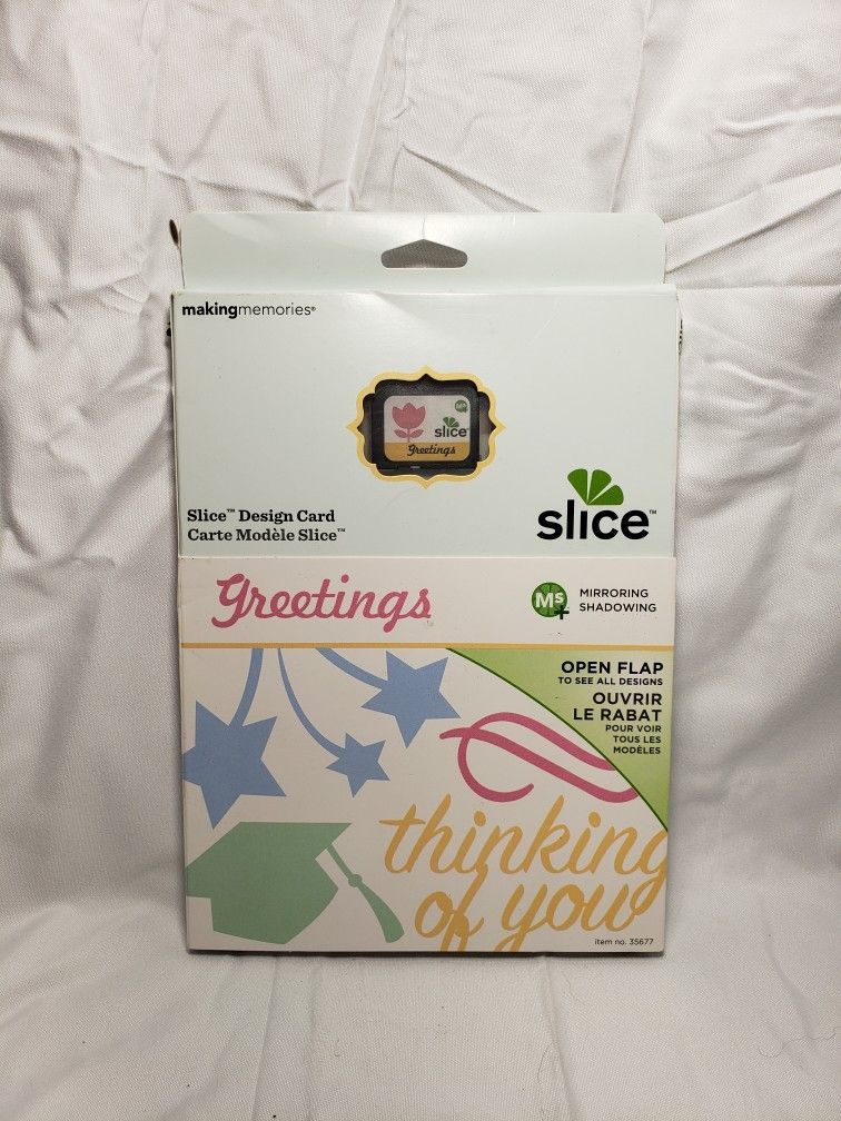 Slice making memories greetings cartridge. New sealed . Smoke free home.