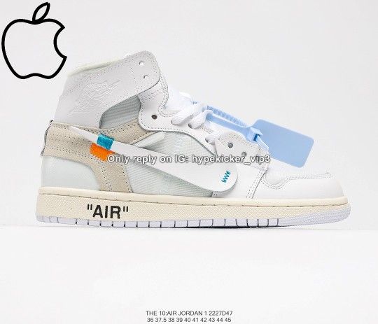 Jordan 1 Retro High Off White New