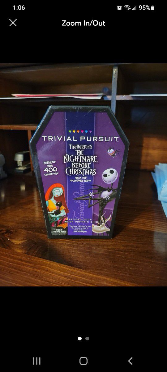 Trivial Pursuit Nightmare Before Christmas Edition 