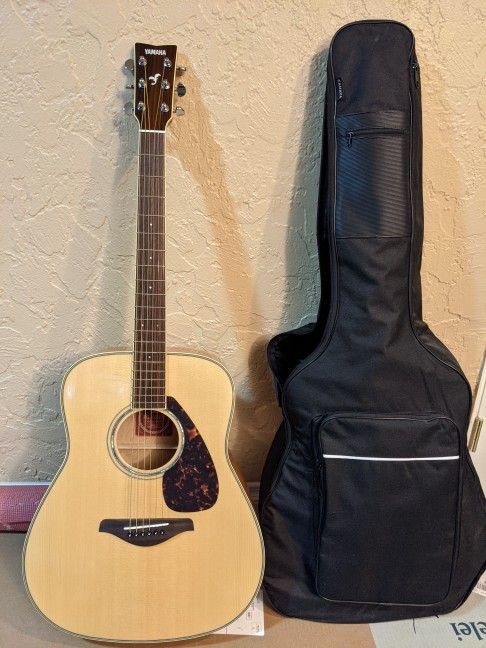 Yamaha Acoustic Guitar FG740SFM flamed maple