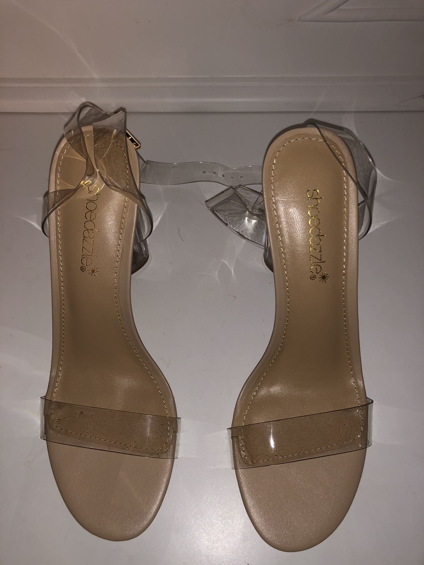 Clear High Heels