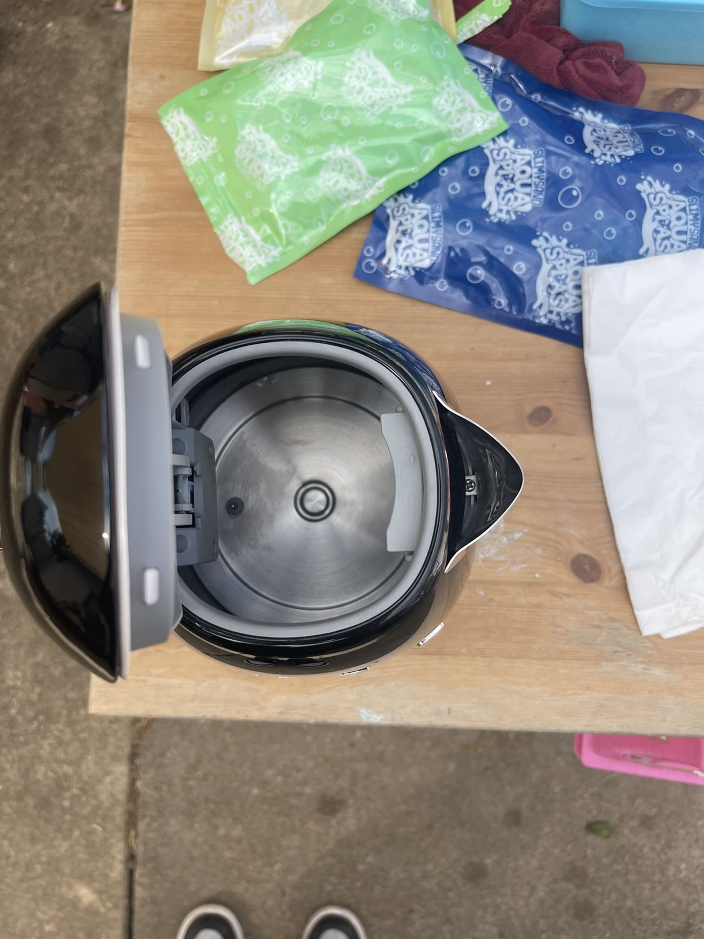 Smeg Electric Kettle Black
