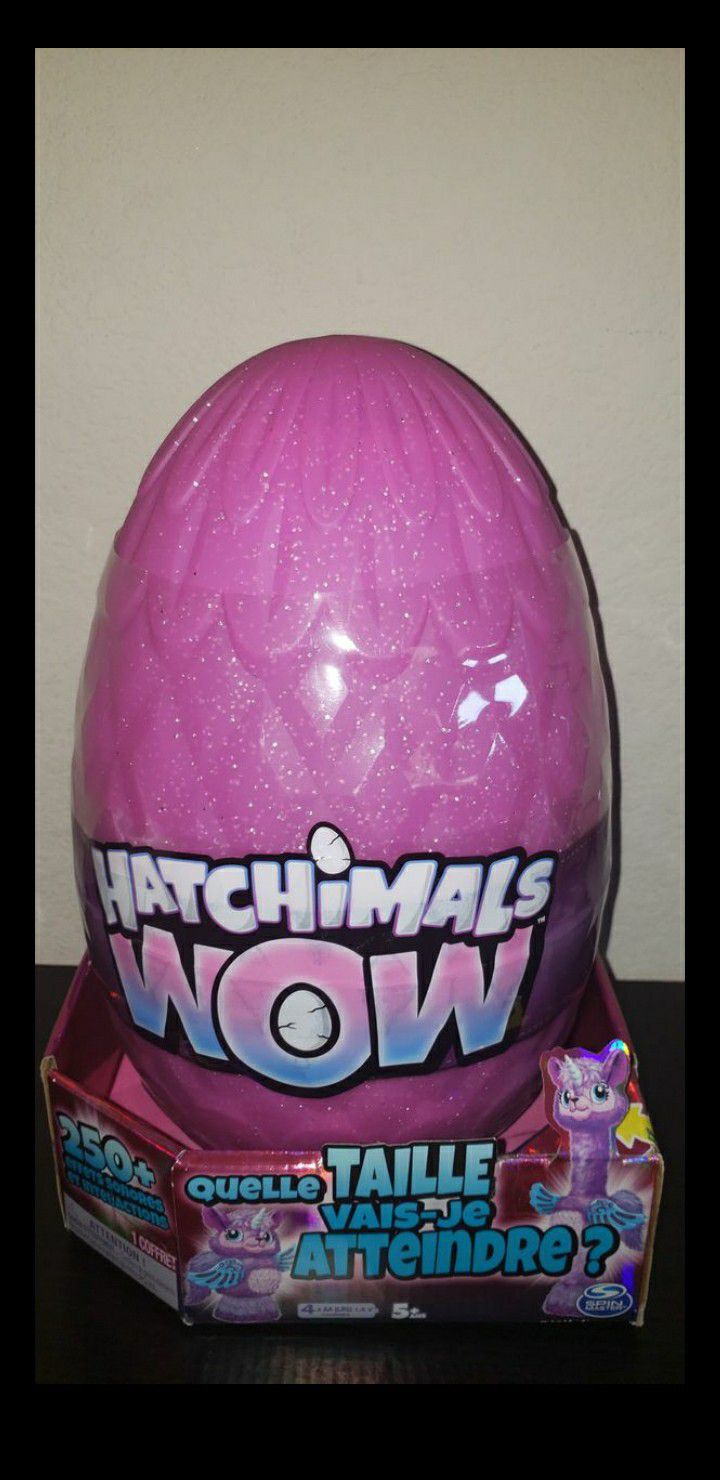 Hatchimals WOW egg toy