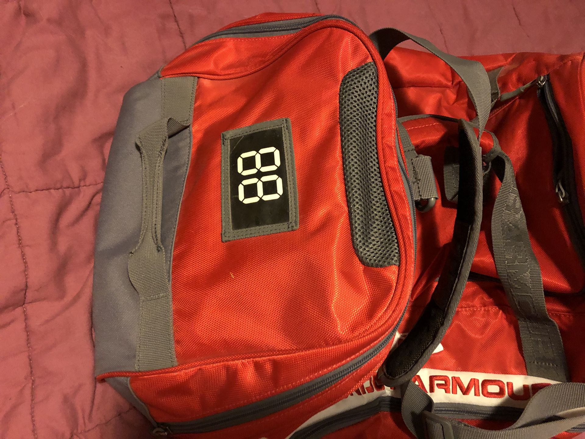Under Armour Duffle Bag.